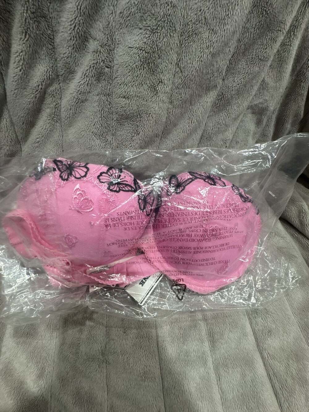 Victoria's Secret PINK Intimates Butterfly Balconette Bra